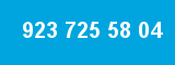 923 725 58 04 923 725 58 04